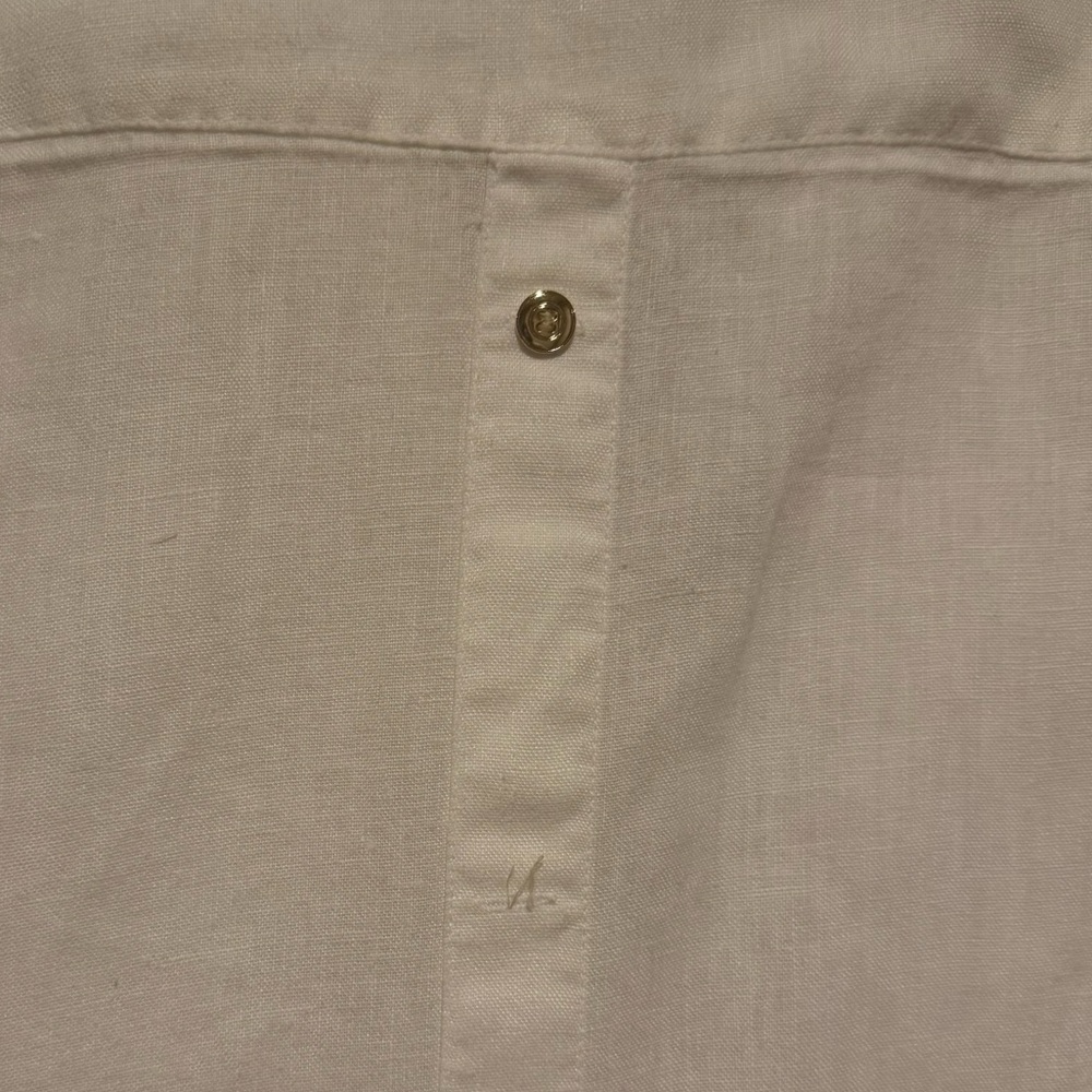 Vtg JM Collection Linen Top - Picture 13 of 16